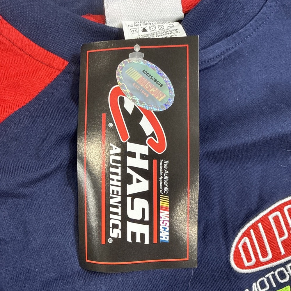 Chase Authentics Nascar Jeff Gordon 24 DuPont Motorsport Vintage Shirt L NEW NWT - Picture 5 of 9